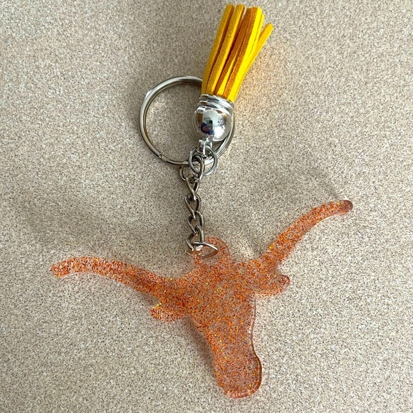 Hand Crafted Other - Handmade Longhorn Keychain